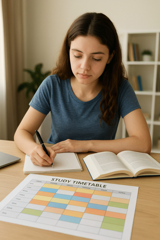 How to Create a Perfect Study Timetable That Actually Works (Proven 2025 Guide) | how to design a study timetable that works for students